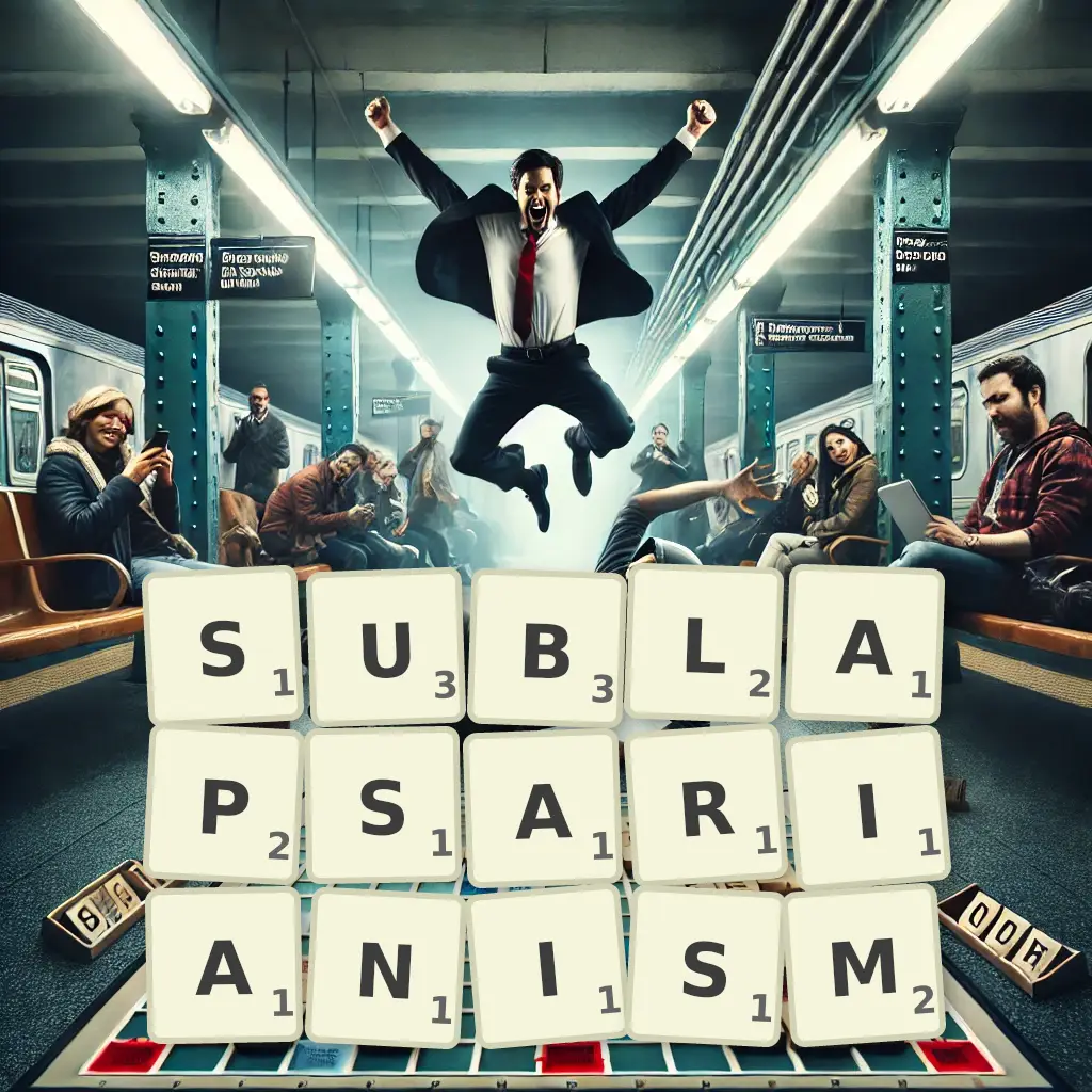List of words with letters SUBLAPSARIANISM Words with letters SUBLAPSARIANISM