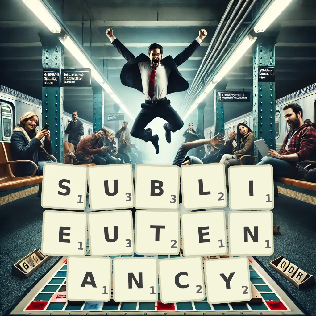 List of words with letters SUBLIEUTENANCY Words with letters SUBLIEUTENANCY