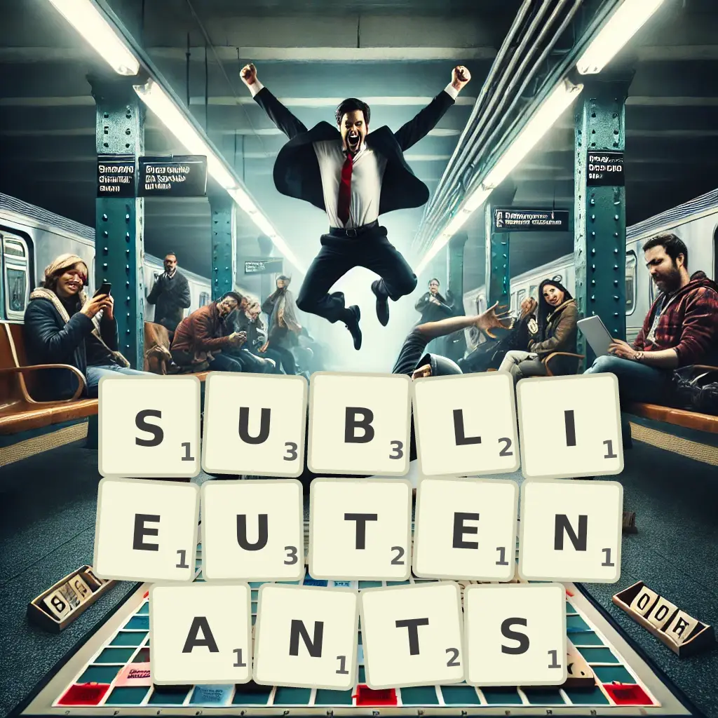 List of words with letters SUBLIEUTENANTS Words with letters SUBLIEUTENANTS