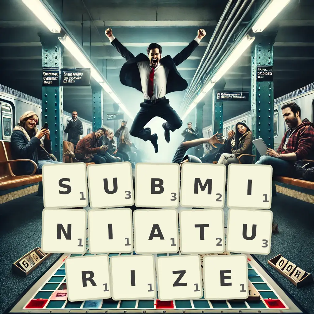 List of words with letters SUBMINIATURIZE Words with letters SUBMINIATURIZE