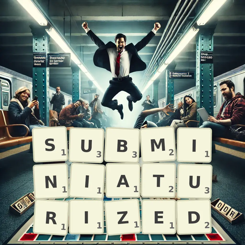 List of words with letters SUBMINIATURIZED Words with letters SUBMINIATURIZED