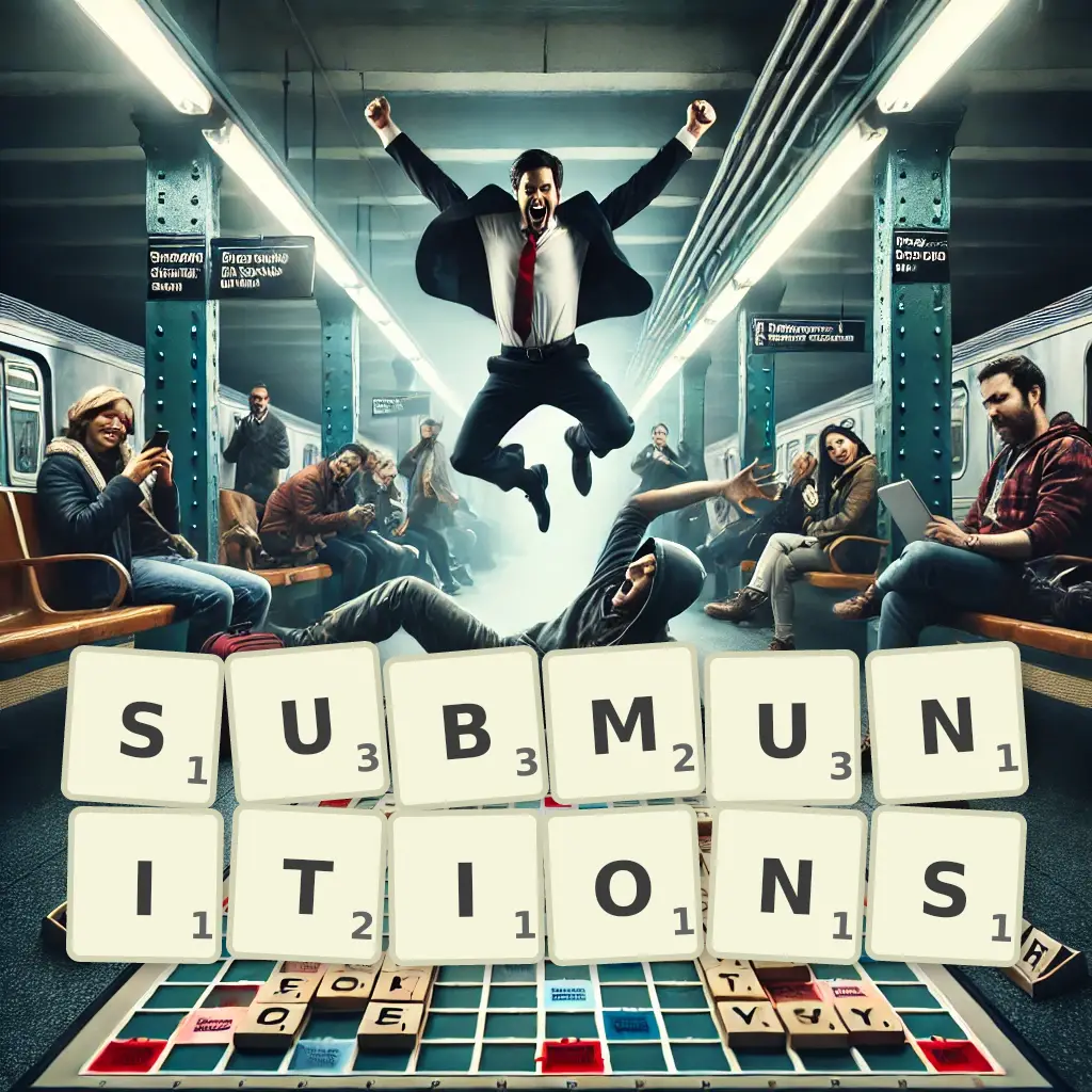 List of words with letters SUBMUNITIONS Words with letters SUBMUNITIONS