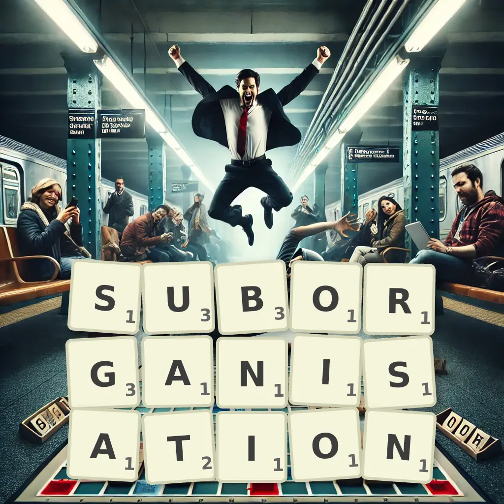 List of words with letters SUBORGANISATION Words with letters SUBORGANISATION