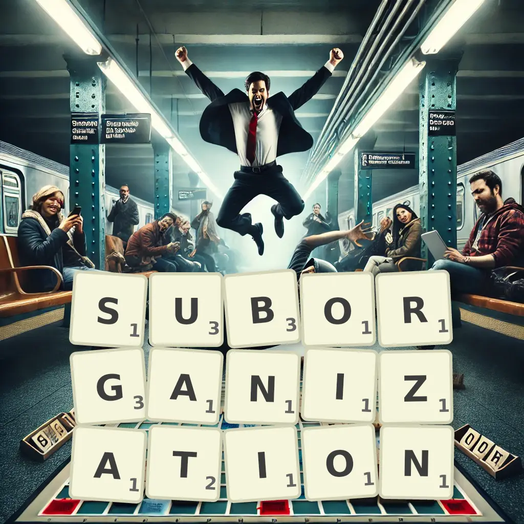 List of words with letters SUBORGANIZATION Words with letters SUBORGANIZATION
