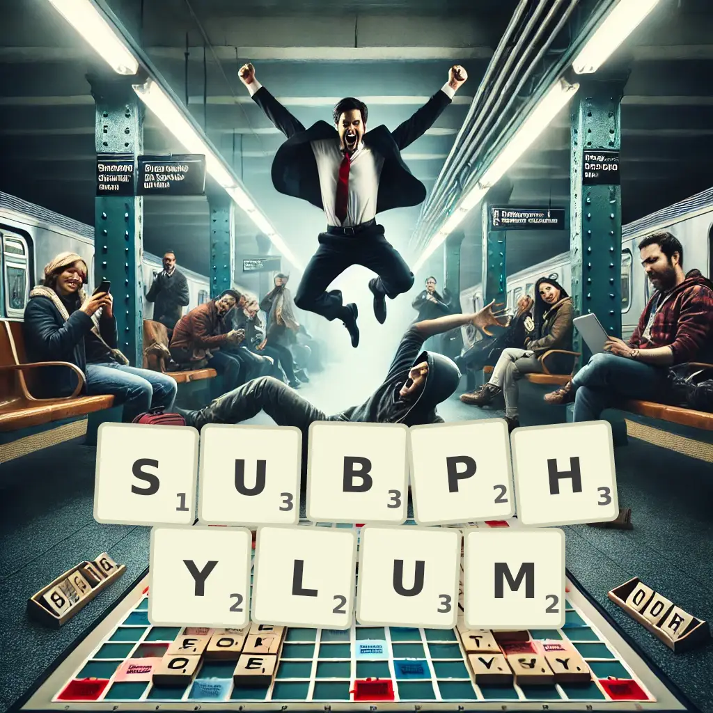 List of words with letters SUBPHYLUM Words with letters SUBPHYLUM