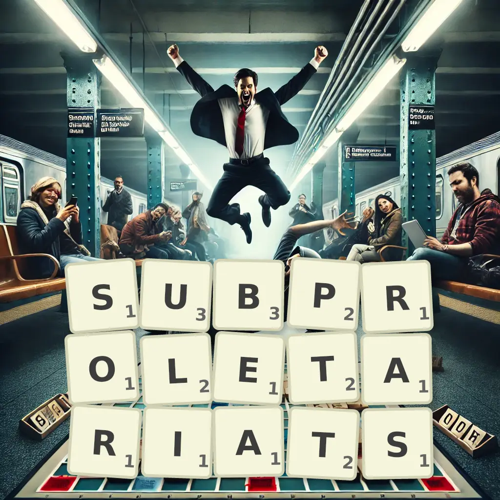 List of words with letters SUBPROLETARIATS Words with letters SUBPROLETARIATS