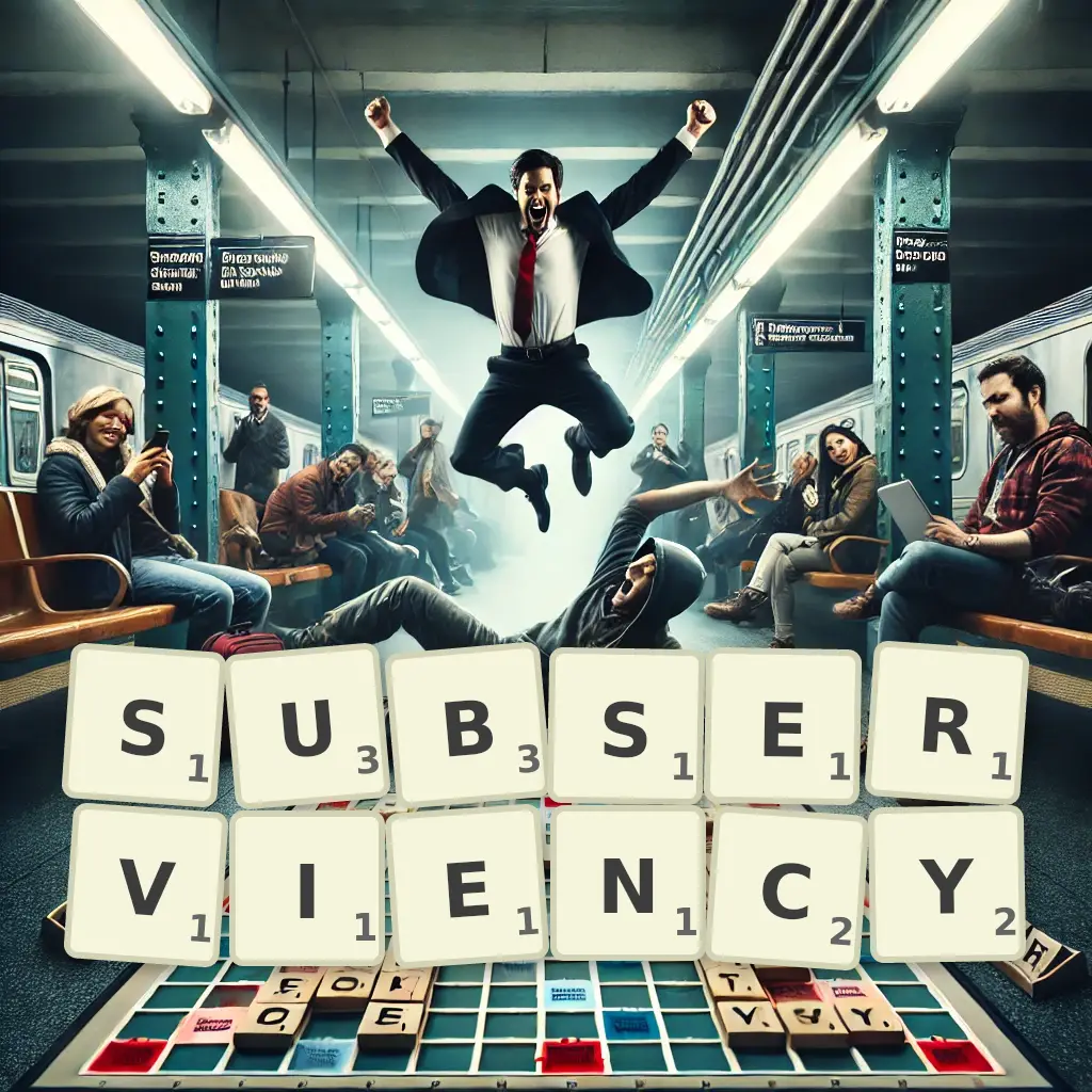 List of words with letters SUBSERVIENCY Words with letters SUBSERVIENCY
