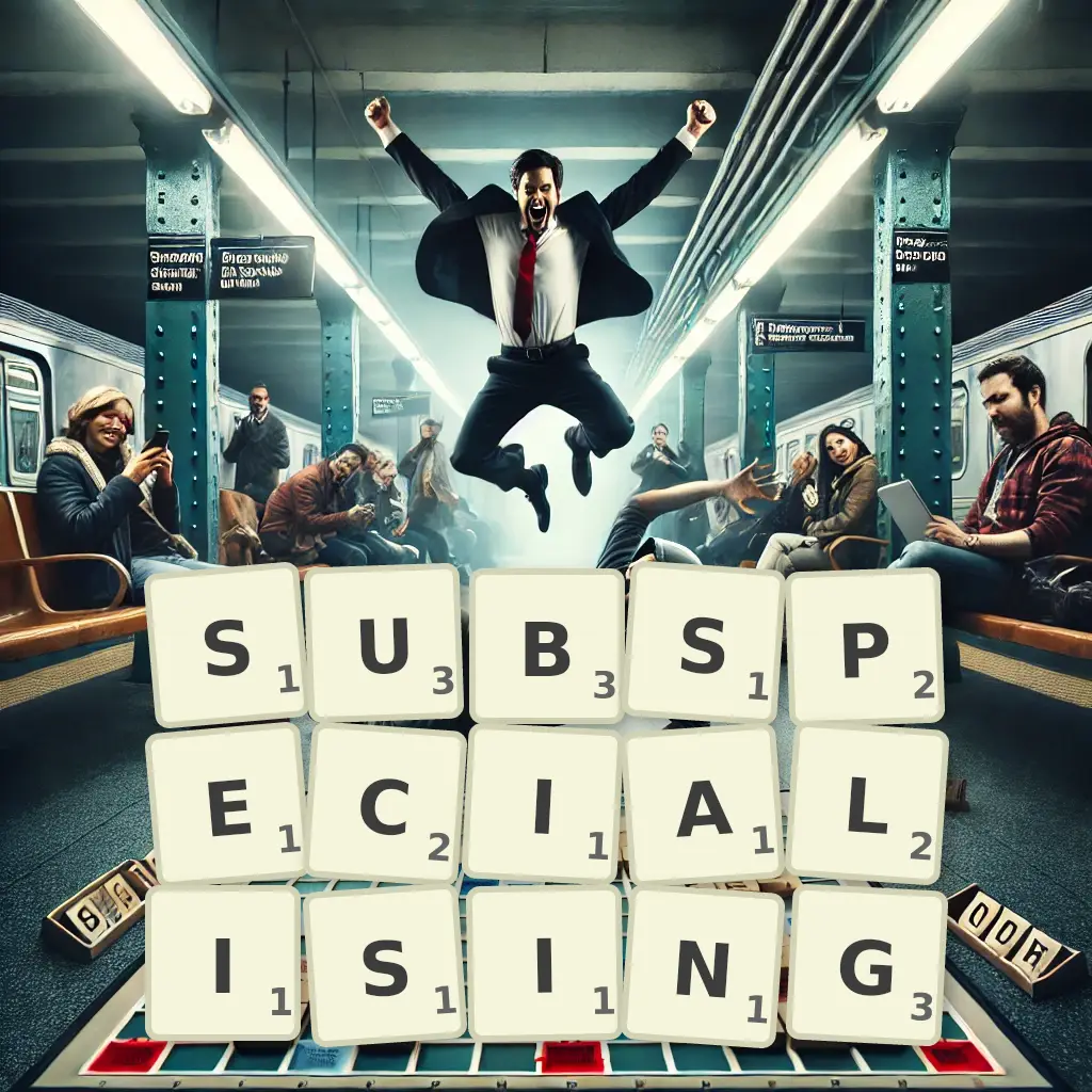 List of words with letters SUBSPECIALISING Words with letters SUBSPECIALISING