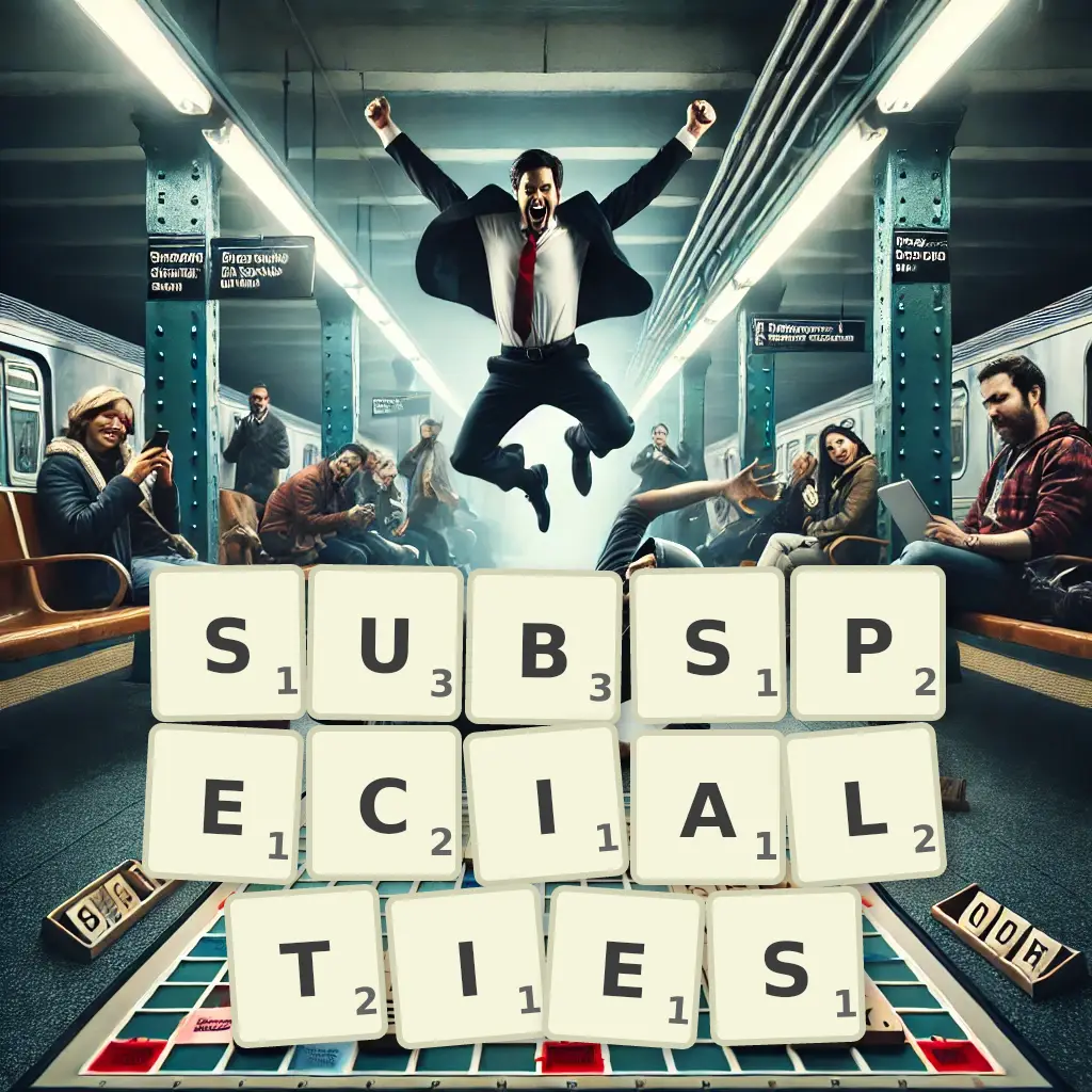 List of words with letters SUBSPECIALTIES Words with letters SUBSPECIALTIES