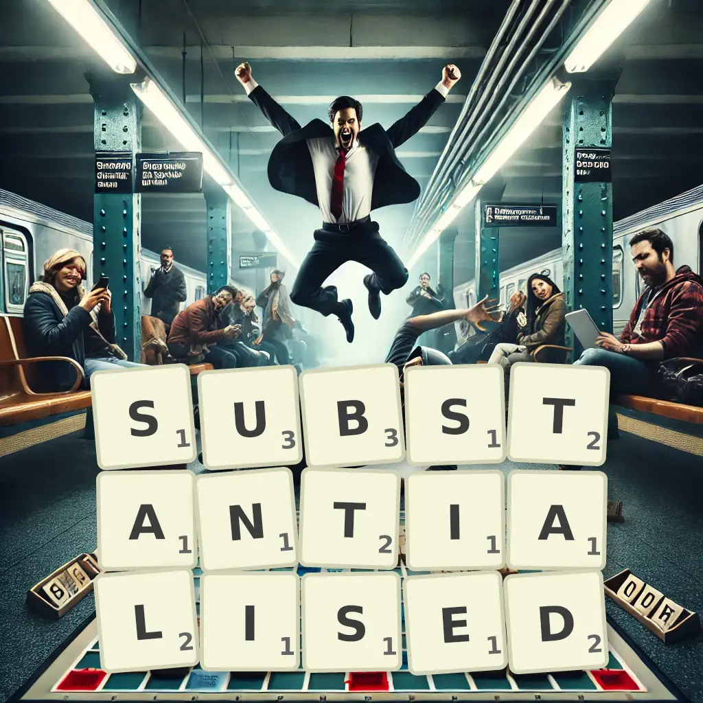 List of words with letters SUBSTANTIALISED Words with letters SUBSTANTIALISED