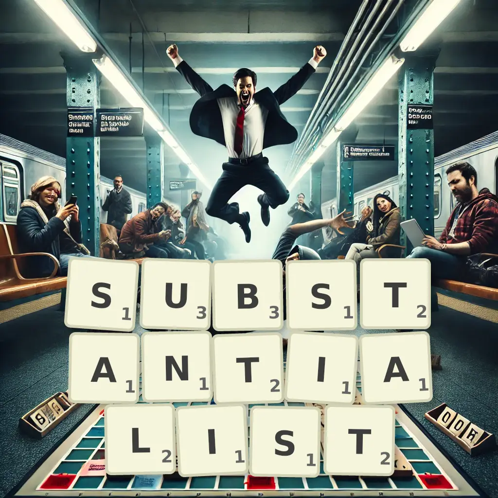 List of words with letters SUBSTANTIALIST Words with letters SUBSTANTIALIST