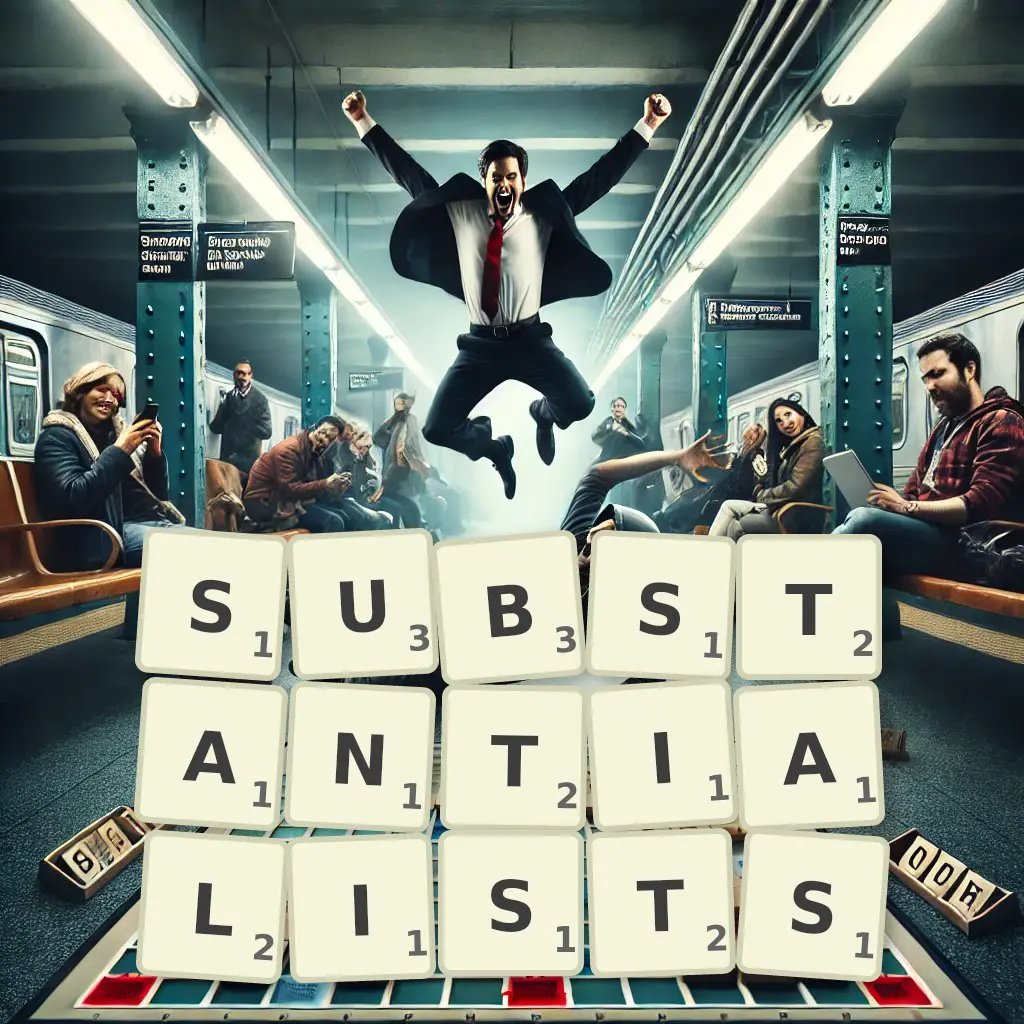 List of words with letters SUBSTANTIALISTS Words with letters SUBSTANTIALISTS