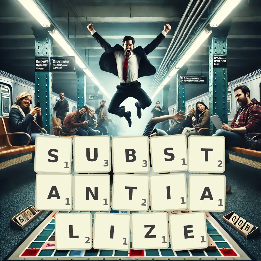 List of words with letters SUBSTANTIALIZE Words with letters SUBSTANTIALIZE
