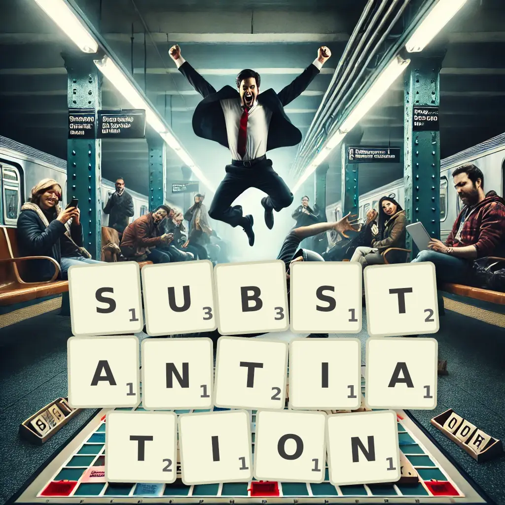 List of words with letters SUBSTANTIATION Words with letters SUBSTANTIATION