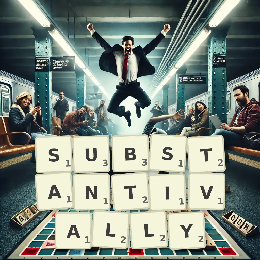 List of words with letters SUBSTANTIVALLY Words with letters SUBSTANTIVALLY