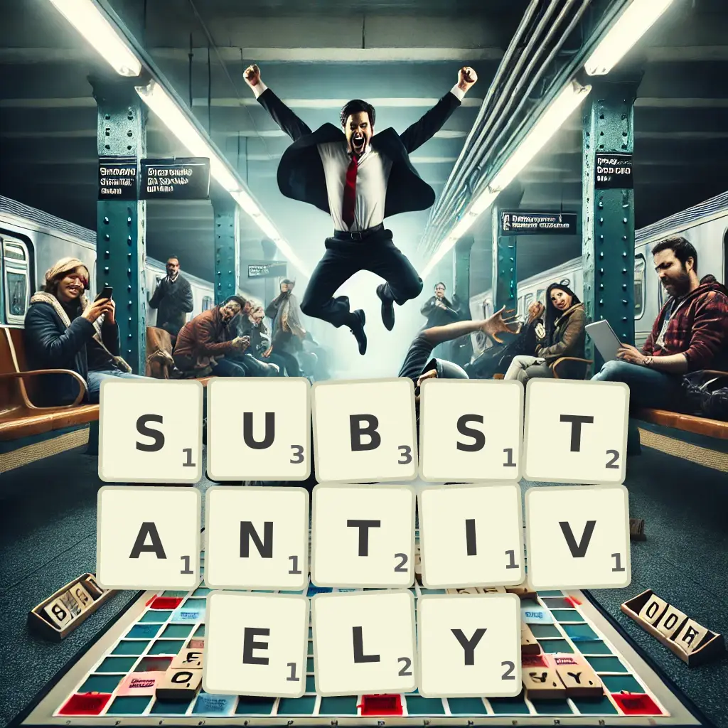 List of words with letters SUBSTANTIVELY Words with letters SUBSTANTIVELY