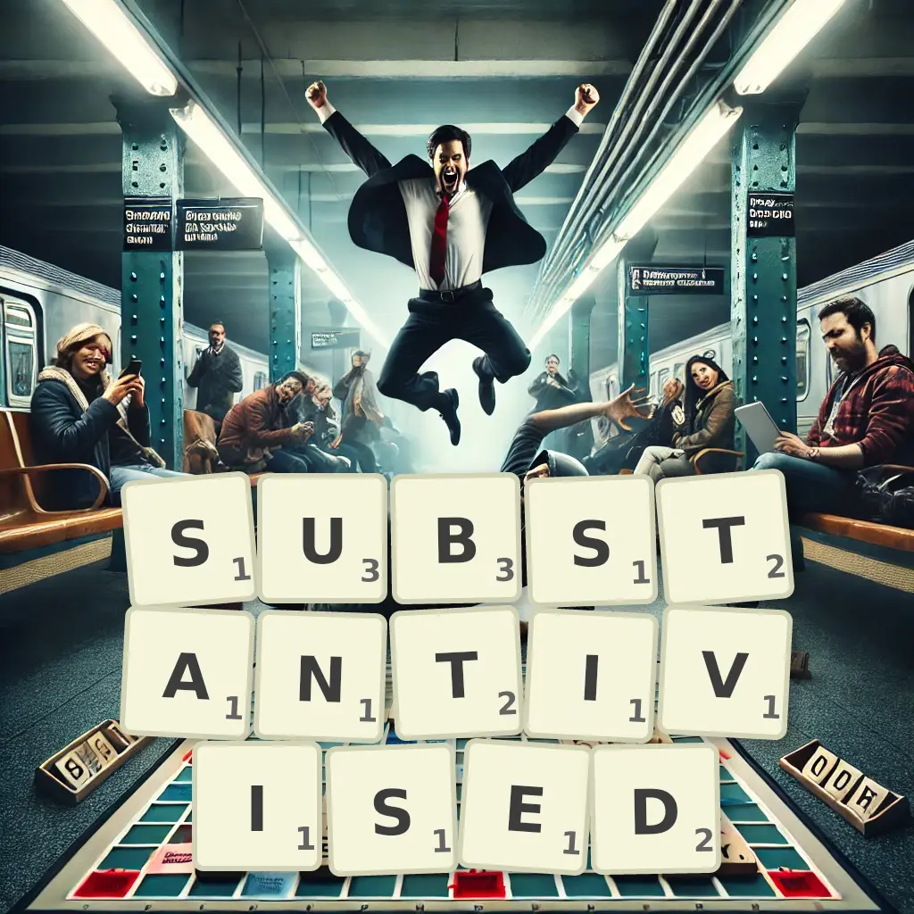 List of words with letters SUBSTANTIVISED Words with letters SUBSTANTIVISED