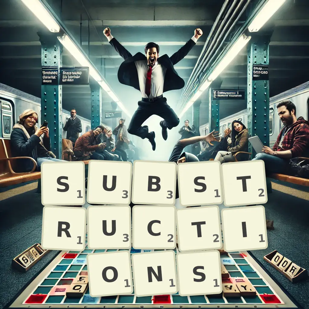 List of words with letters SUBSTRUCTIONS Words with letters SUBSTRUCTIONS