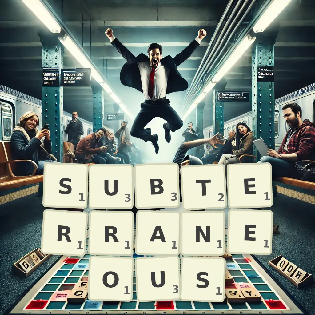 List of words with letters SUBTERRANEOUS Words with letters SUBTERRANEOUS