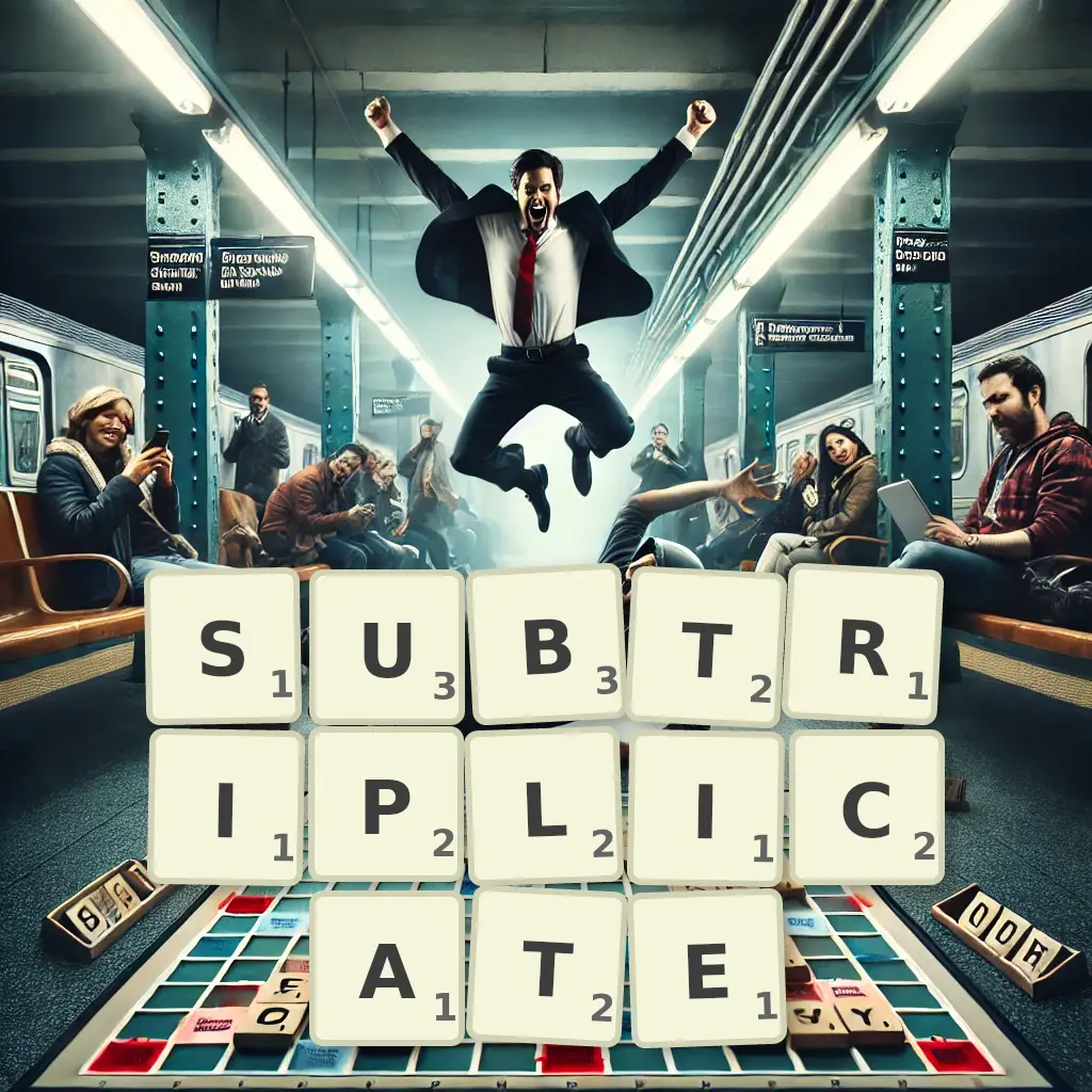 List of words with letters SUBTRIPLICATE Words with letters SUBTRIPLICATE