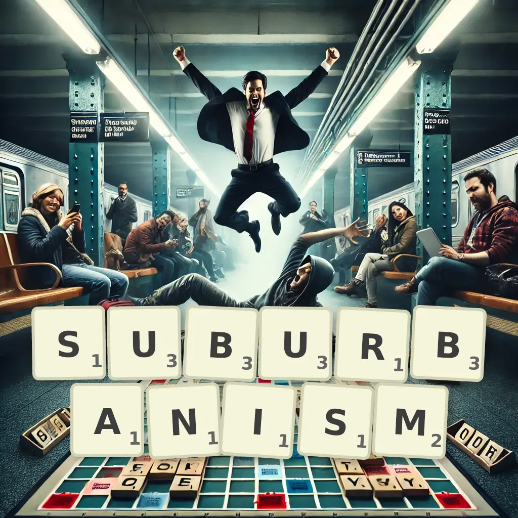 List of words with letters SUBURBANISM Words with letters SUBURBANISM