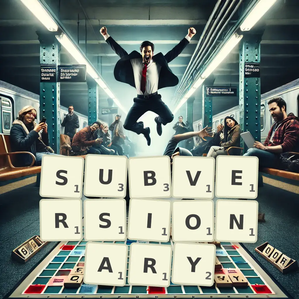 List of words with letters SUBVERSIONARY Words with letters SUBVERSIONARY