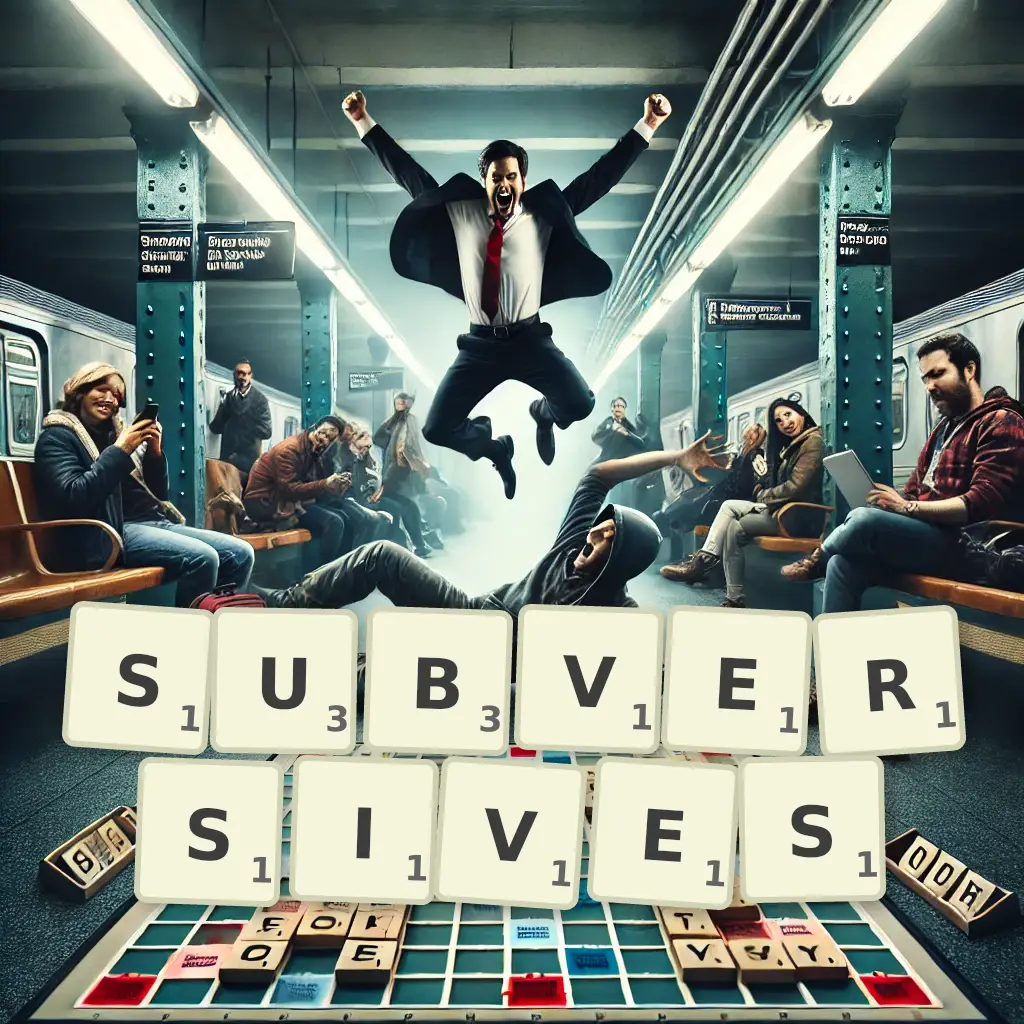 List of words with letters SUBVERSIVES Words with letters SUBVERSIVES