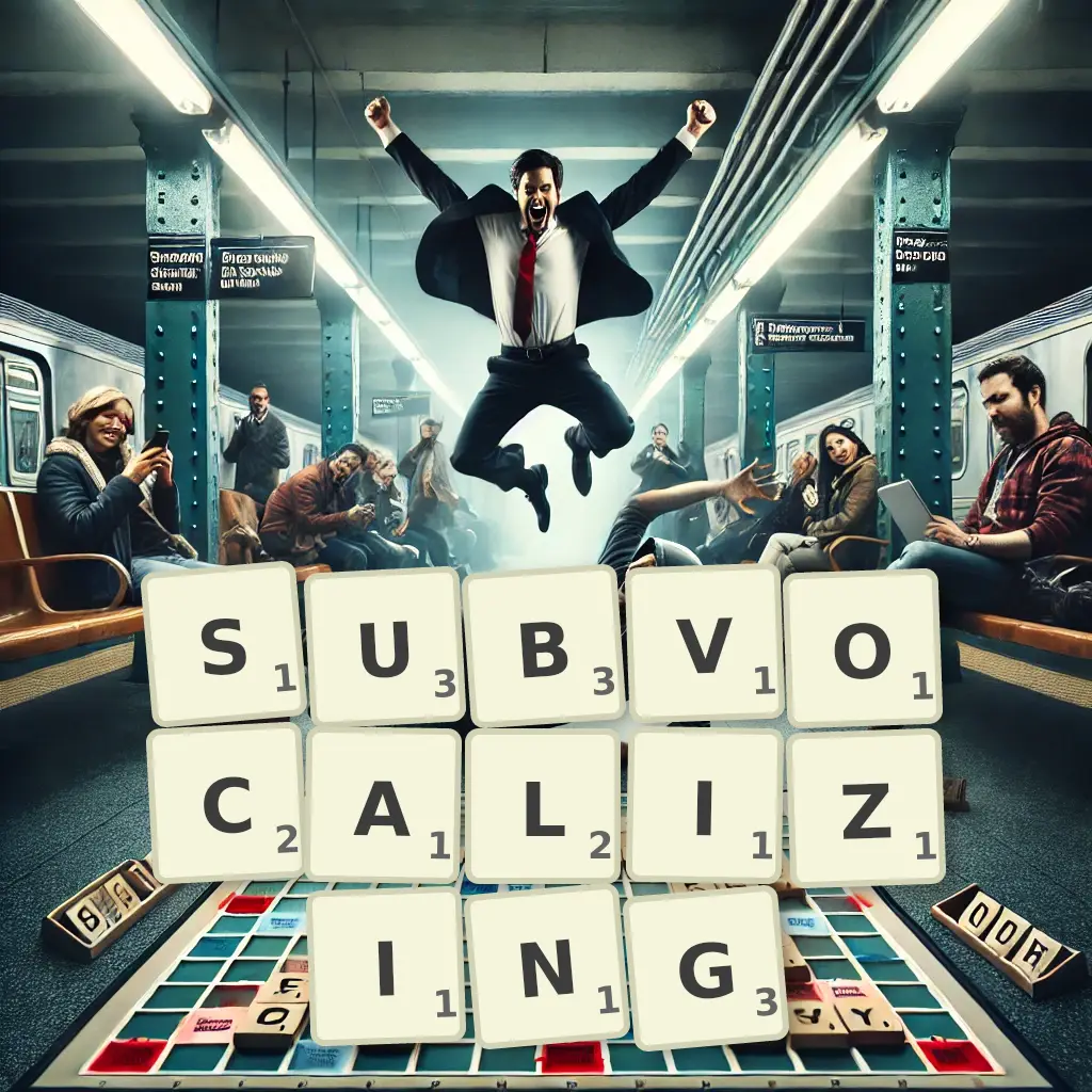 List of words with letters SUBVOCALIZING Words with letters SUBVOCALIZING