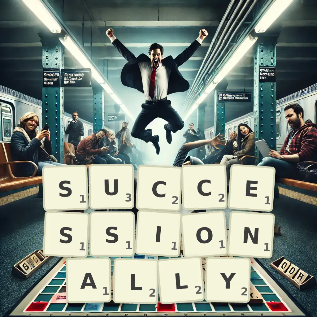 List of words with letters SUCCESSIONALLY Words with letters SUCCESSIONALLY