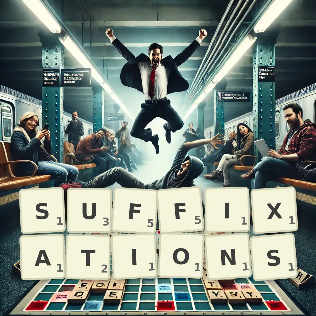 List of words with letters SUFFIXATIONS Words with letters SUFFIXATIONS