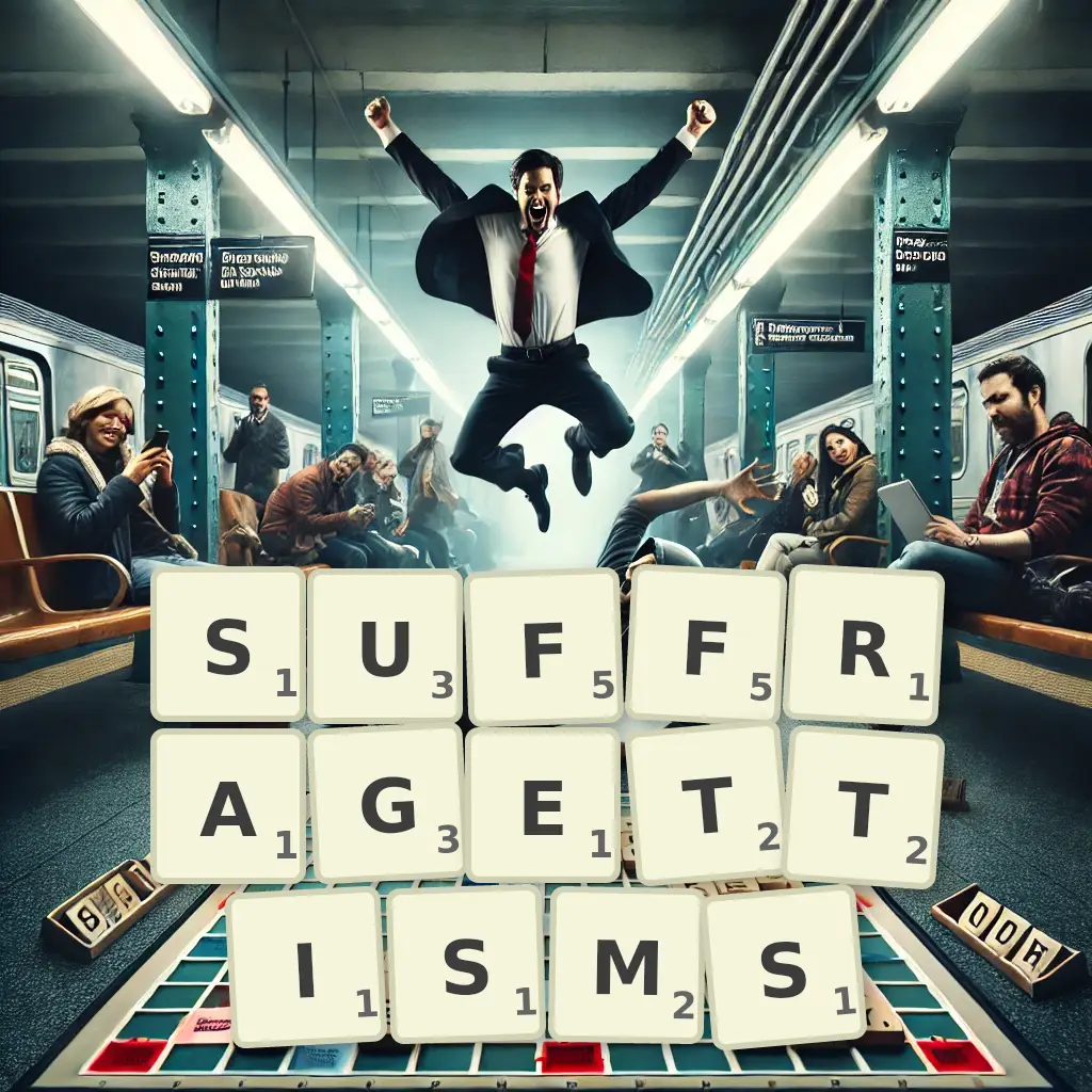 List of words with letters SUFFRAGETTISMS Words with letters SUFFRAGETTISMS