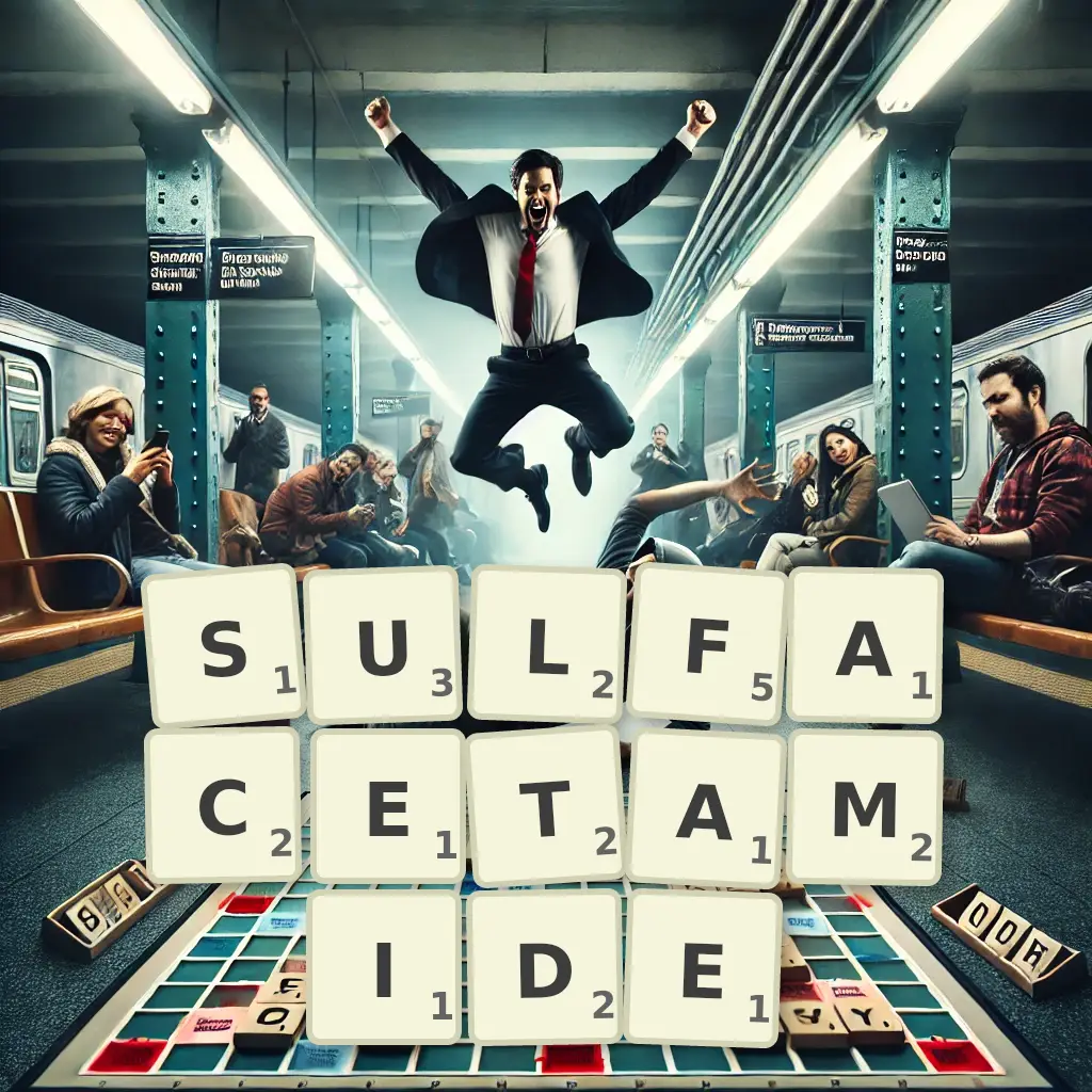 List of words with letters SULFACETAMIDE Words with letters SULFACETAMIDE