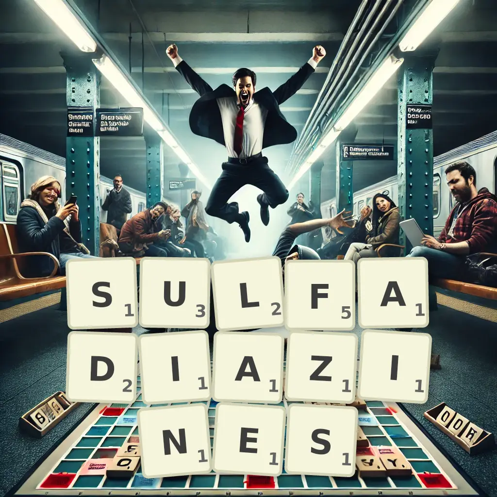 List of words with letters SULFADIAZINES Words with letters SULFADIAZINES