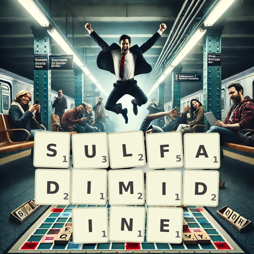 List of words with letters SULFADIMIDINE Words with letters SULFADIMIDINE