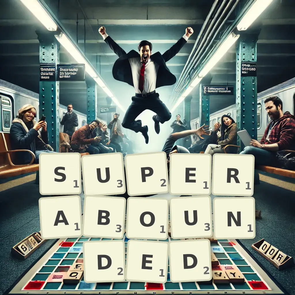List of words with letters SUPERABOUNDED Words with letters SUPERABOUNDED
