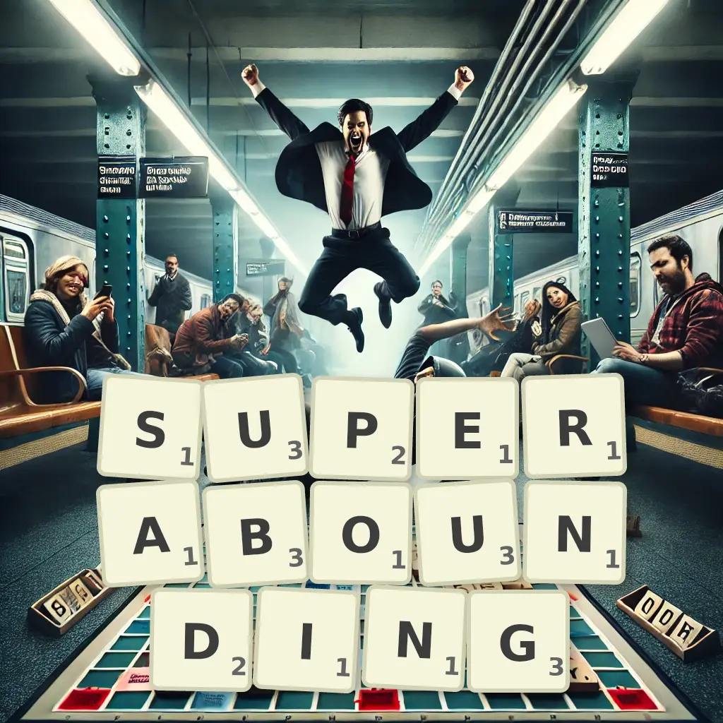 List of words with letters SUPERABOUNDING Words with letters SUPERABOUNDING