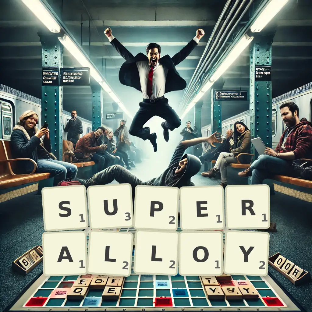 List of words with letters SUPERALLOY Words with letters SUPERALLOY