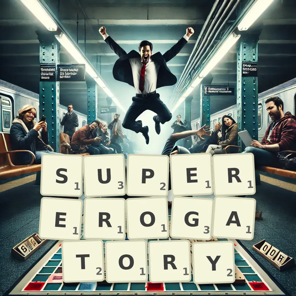 List of words with letters SUPEREROGATORY Words with letters SUPEREROGATORY