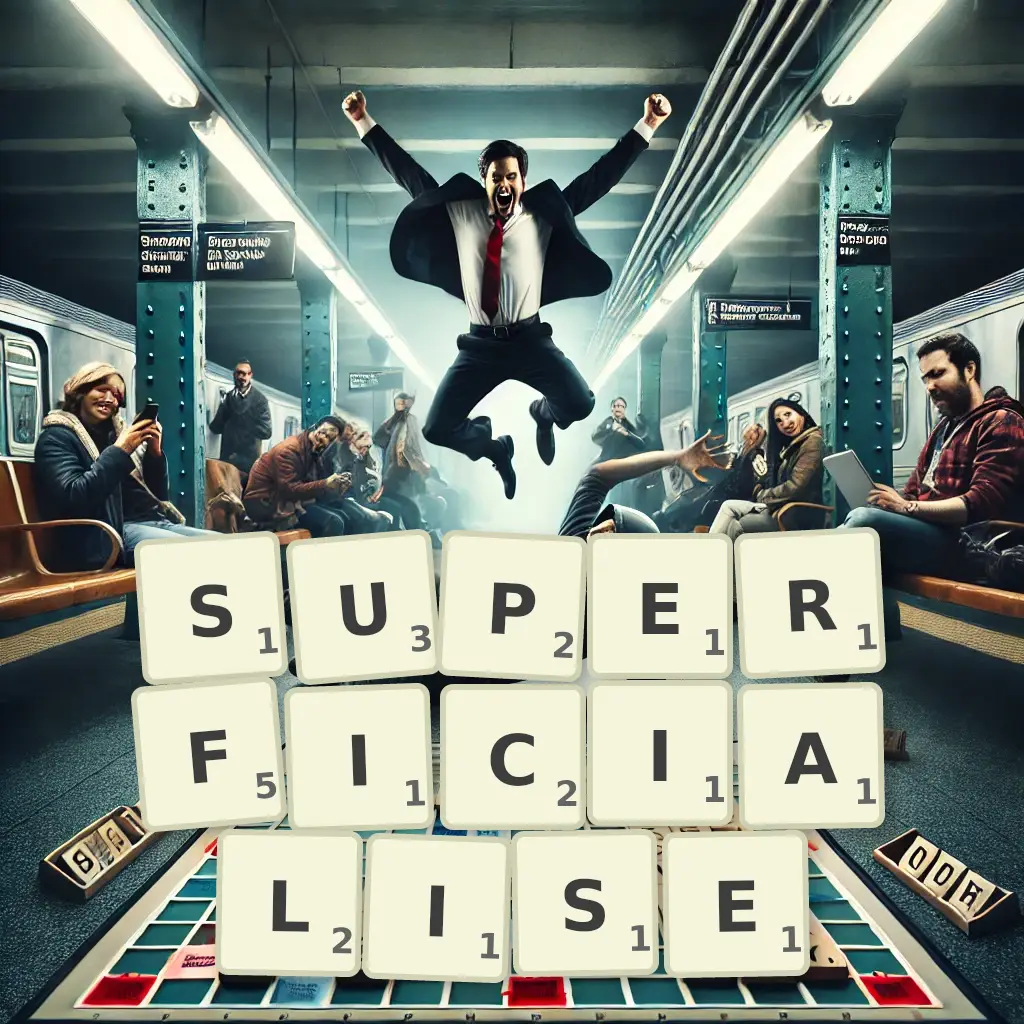 List of words with letters SUPERFICIALISE Words with letters SUPERFICIALISE