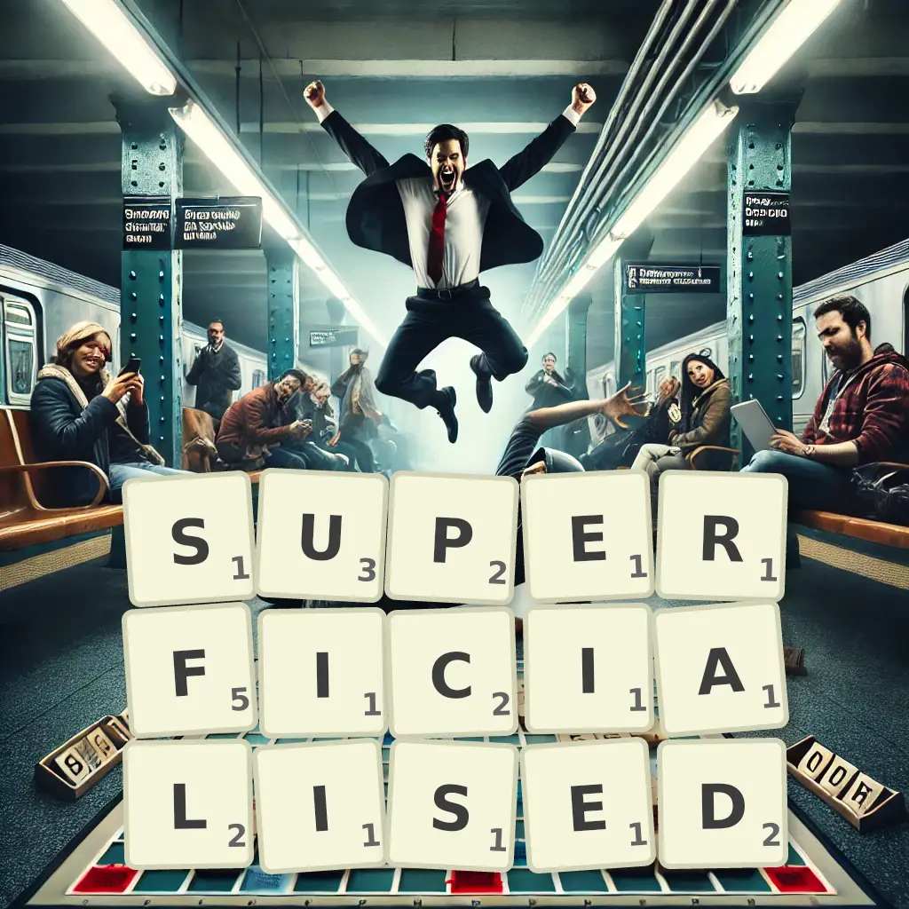 List of words with letters SUPERFICIALISED Words with letters SUPERFICIALISED