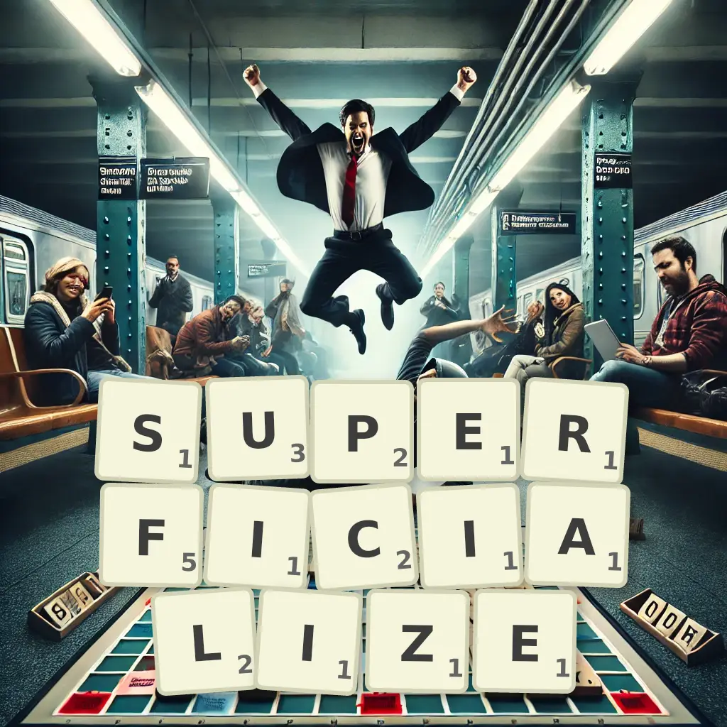 List of words with letters SUPERFICIALIZE Words with letters SUPERFICIALIZE