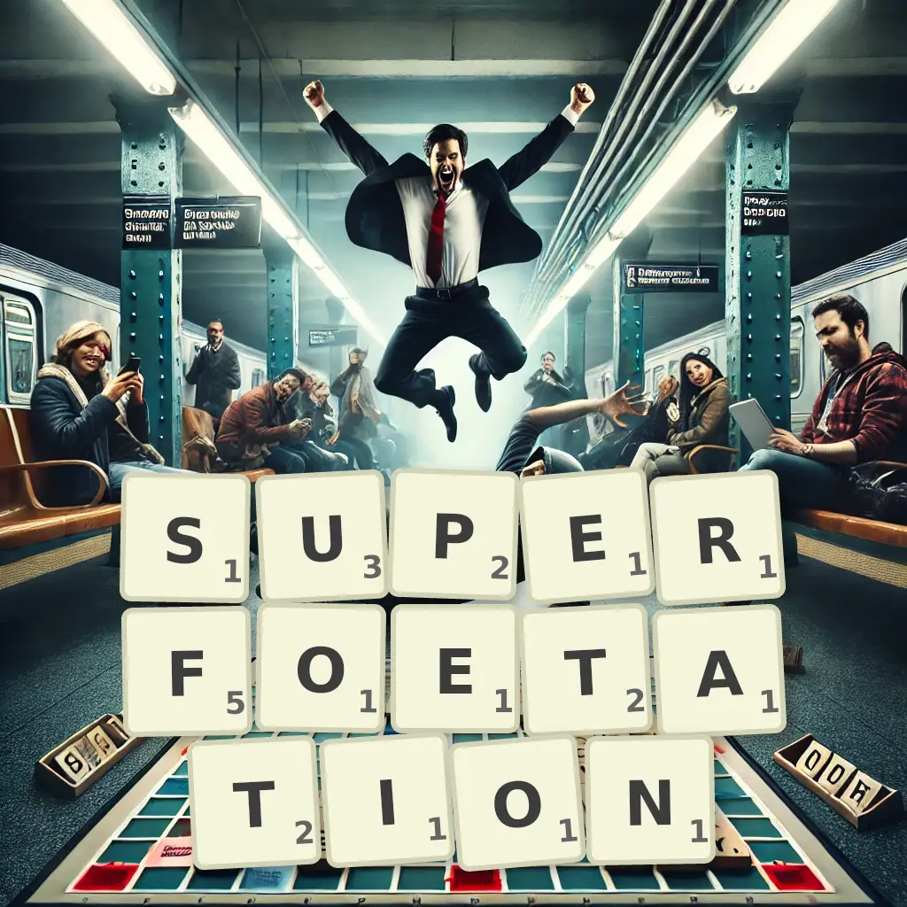 List of words with letters SUPERFOETATION Words with letters SUPERFOETATION