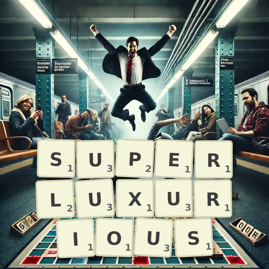 List of words with letters SUPERLUXURIOUS Words with letters SUPERLUXURIOUS