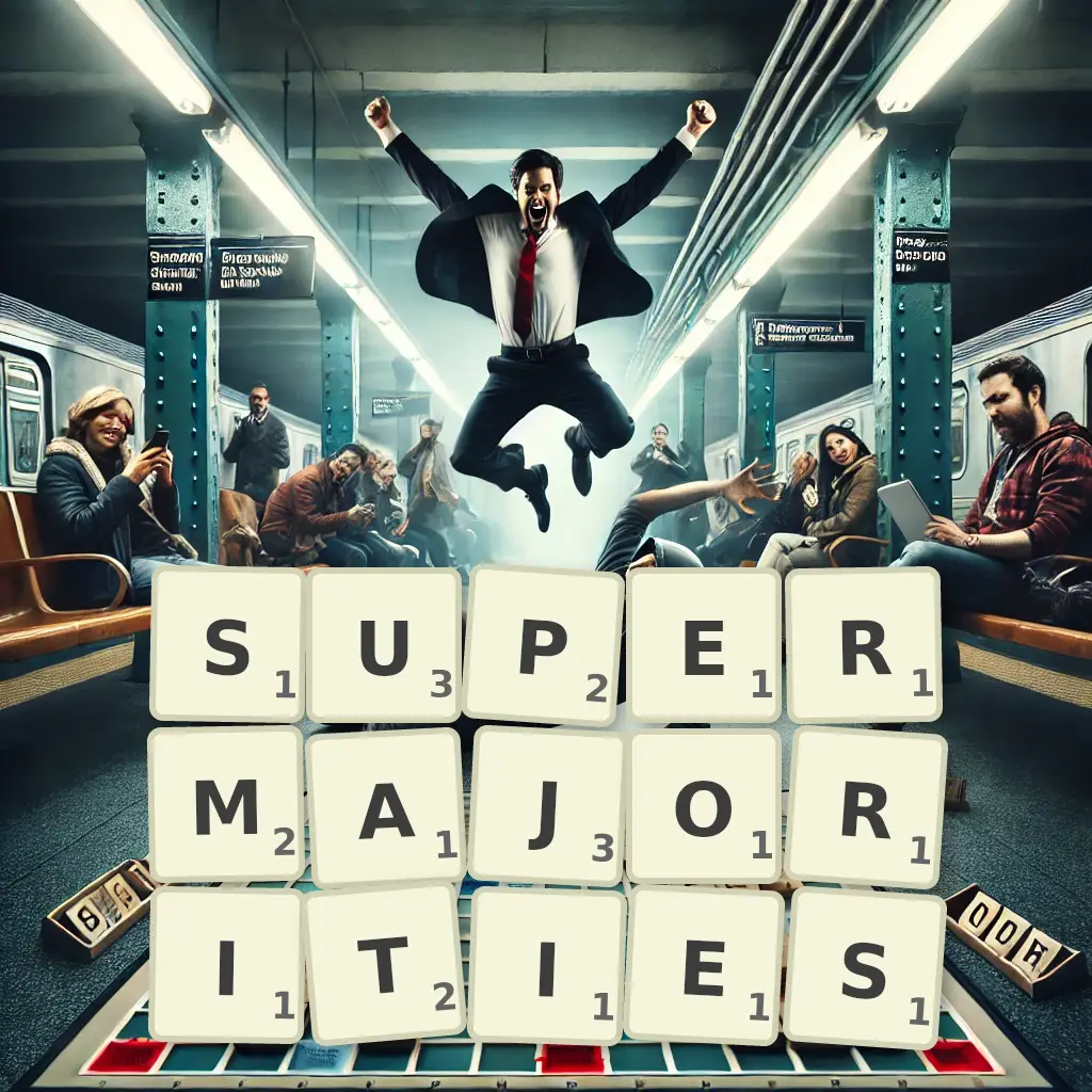List of words with letters SUPERMAJORITIES Words with letters SUPERMAJORITIES