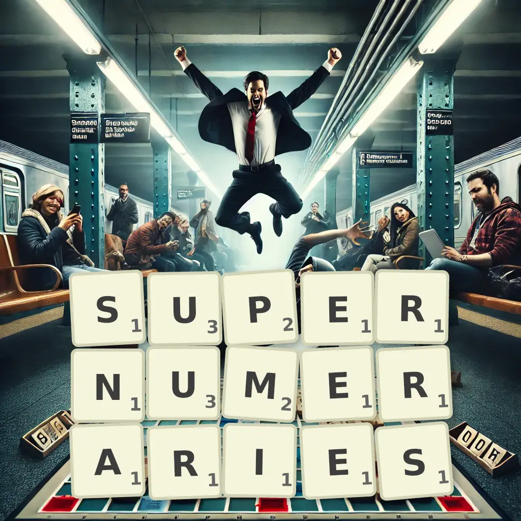 List of words with letters SUPERNUMERARIES Words with letters SUPERNUMERARIES