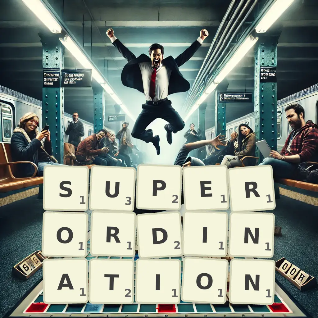 List of words with letters SUPERORDINATION Words with letters SUPERORDINATION