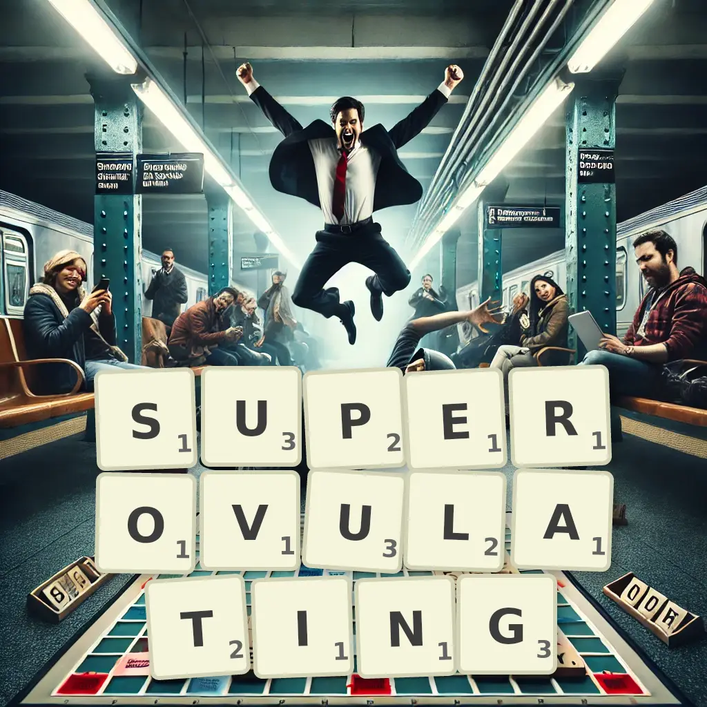 Words with letters SUPEROVULATING
