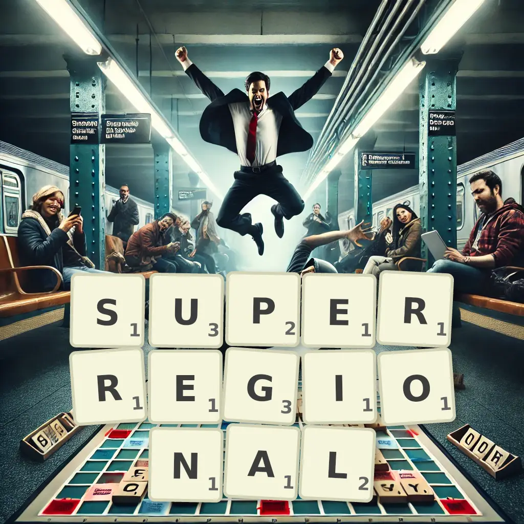 List of words with letters SUPERREGIONAL Words with letters SUPERREGIONAL