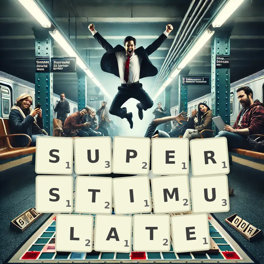 List of words with letters SUPERSTIMULATE Words with letters SUPERSTIMULATE