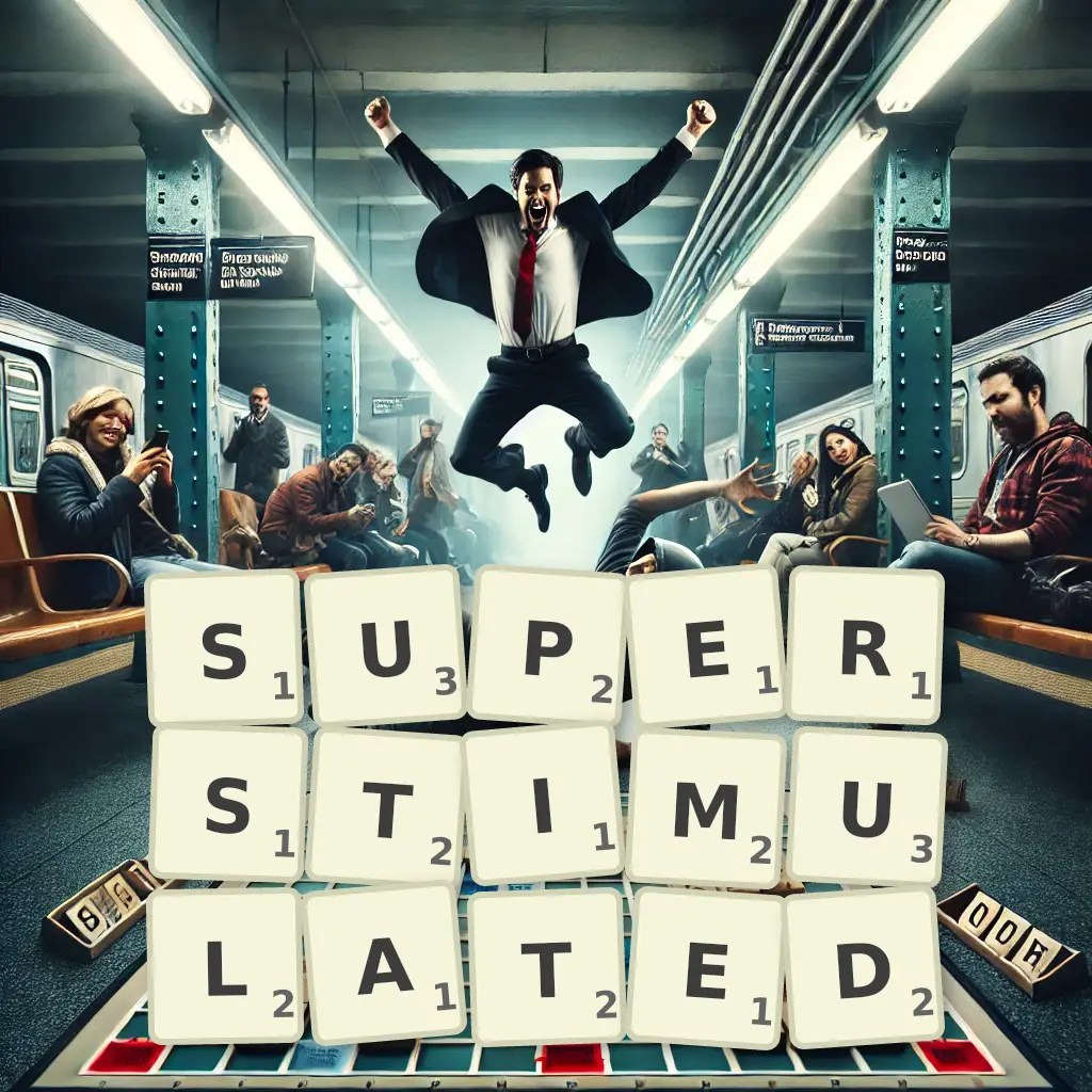 List of words with letters SUPERSTIMULATED Words with letters SUPERSTIMULATED